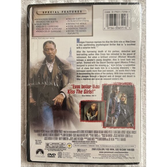 Along Came a Spider (DVD, 2001) - Picture 2 of 2